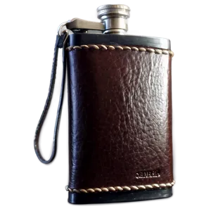 Leather Flask Cover Png Nng32 PNG Image