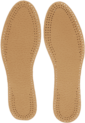 Adult Leather Insoles - Suede, HD Png Download PNG image with transparent background