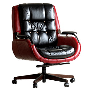 Leather Office Chair PNG 06252024 PNG image with transparent background
