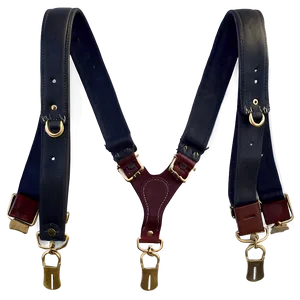 Leather Suspenders Png Ebs PNG Image