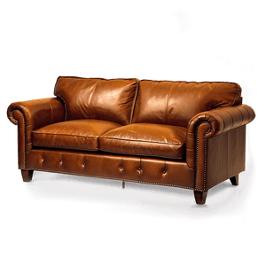 Leather Upholstery Sofa PNG uws PNG image with transparent background