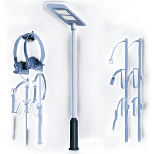 LED Street Light PNG 8 PNG image with transparent background