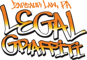 Legal Graffiti Logo PNG Image
