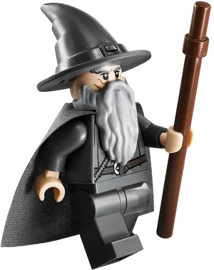 Lego Gandalf Figure PNG Image