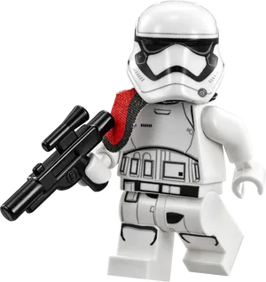 Lego Stormtrooper With Blaster PNG Image