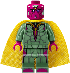 Lego Marvel And Dc Superheroes Wiki - Lego Infinity War Vision, HD Png Download PNG