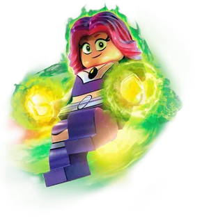 Lego Superhero Girl Power PNG Image