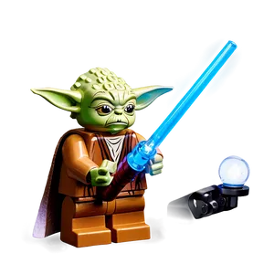 Lego Yoda Set Display Png 52 PNG Image