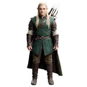 Legolas Fellowship Outfit Png Tga PNG Image