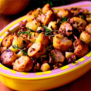 Lemon And Thyme Stuffing Png 19 PNG Image