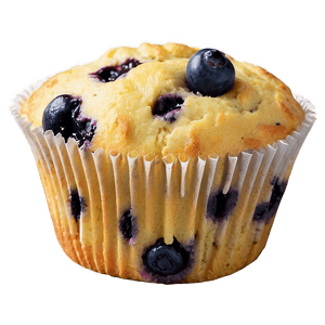 Lemon Blueberry Muffin PNG mdy91 PNG image with transparent background