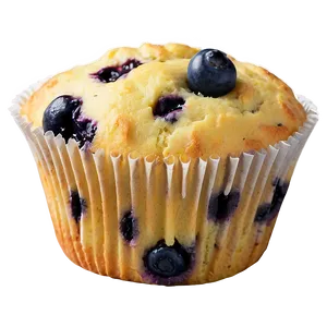 Lemon Blueberry Muffin Png Mdy91 PNG Image