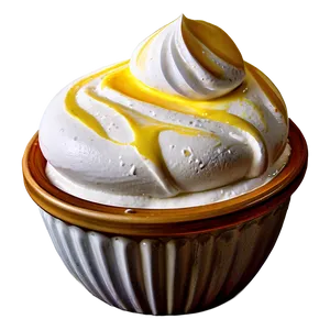 Lemon Meringue Ice Cream Sundae Png Xto43 PNG Image