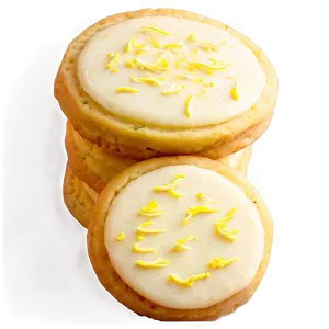 Lemon Zest Biscuits Png Fkw PNG Image