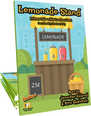 Lemonade Stand Sheet Music Cover PNG Image