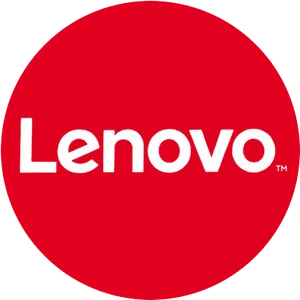 Lenovo Logo Red Circle PNG Image