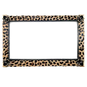 Leopard Print Frame Png Rfx PNG Image