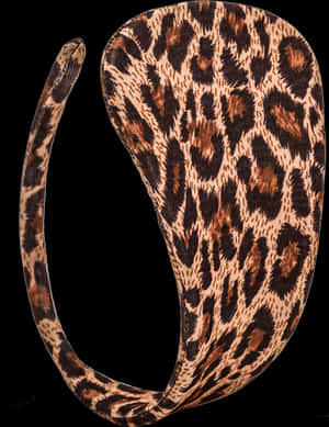 Leopard Print Headband PNG image with transparent background