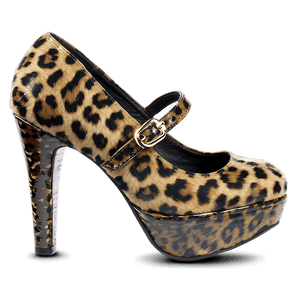 Leopard Print High Heels PNG 06122024 PNG with transparent background