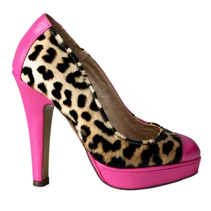 Leopard Print High Heels Png 39 PNG Image