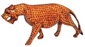 Leopardin Stride PNG image with transparent background