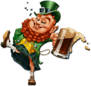 St Patrick Leprechaun Drunk , Png Download - St Patricks Leprechaun Drunk, Transparent Png PNG image with transparent background