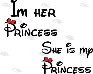 Lesbian Princess Statement PNG image with transparent background