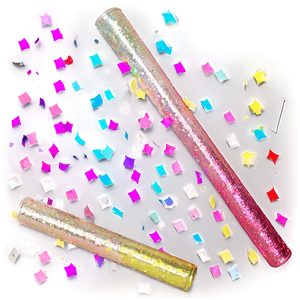 Lets Glow Crazy Glitter Confetti Png Bjo PNG Image