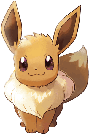 Let's Go, Pikachu And Let's Go, Eevee Pokémon - Eevee Pokemon Clip Art, HD Png Download PNG image with transparent background