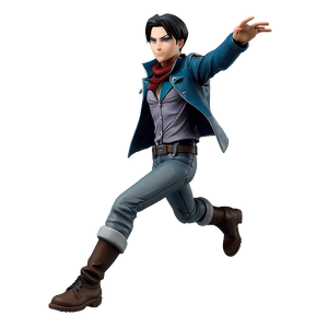 Levi Ackerman Action Pose PNG kmr32 PNG image with transparent background