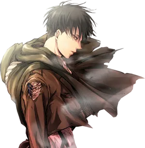 Levi Ackerman Attackon Titan PNG Image