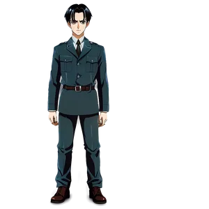 Levi Ackerman Full Body Png Ikl PNG Image