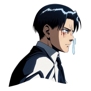 Levi Ackerman in Pain PNG 06112024 PNG image with transparent background