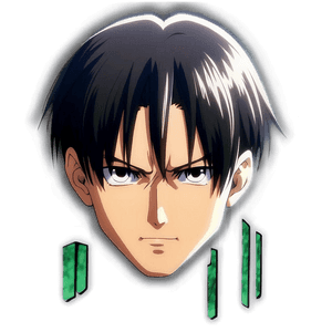 Levi Ackerman Smirk PNG 06112024 PNG image with transparent background