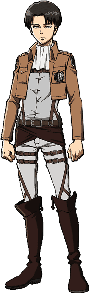 Levi Full Body - Levi Ackerman Full Body PNG image with transparent background