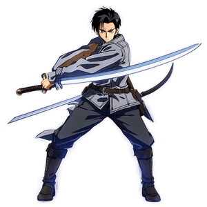 Levi with Swords PNG 28 PNG image with transparent background