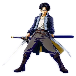 Levi With Swords Png 68 PNG Image