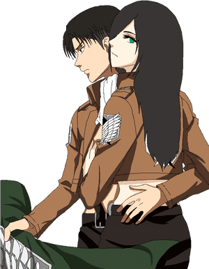 Levi X Oc - Aot Levi X Oc, HD Png Download PNG image with transparent background
