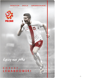 Lewandowski Poland Football Patriotism Poster PNG image with transparent background