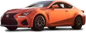 Orange Lexus Rc F Car Png Image - Lexus Rc F Wallpaprr, Transparent Png PNG with transparent background