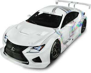 White Lexus Rc F Car Png Image - Lexus Muscle Car, Transparent Png PNG with transparent background
