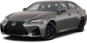 Lexus Sport Sedan Exterior View PNG Image