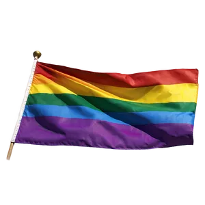 Lgbt Flag Waving Png Jce PNG Image