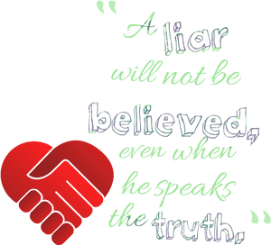 Truth Quotes Png Image Background - Hand, Transparent Png PNG