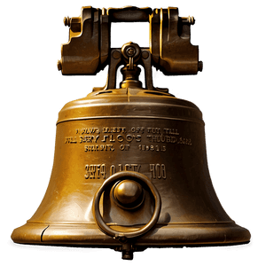 Liberty Bell Philadelphia PNG vxr11 PNG image with transparent background