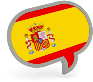 Library Icon Spain Flag - Spanish Flag Speech Bubble, HD Png Download PNG image with transparent background