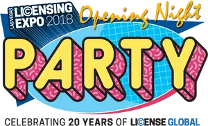 Licensing Expo2018 Opening Night Party PNG Image