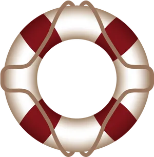 Lifebuoy Vector Illustration PNG Image