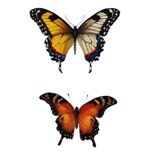 Lifelike Butterfly Png 21 PNG Image