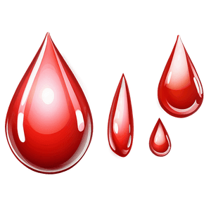 Life's Fluid: Red Blood Drop PNG 04302024 PNG image with transparent background